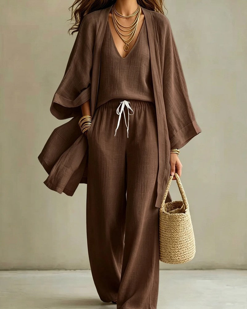 Arlena Relaxed Three-Piece Lounge Set