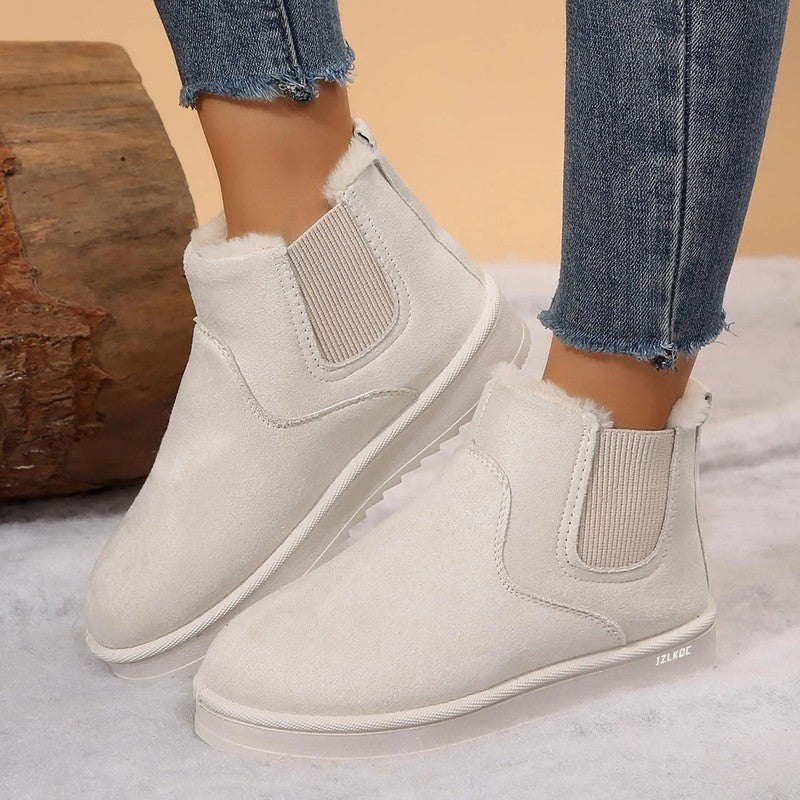 Arlisse Fuzzy Lined Ankle Boot