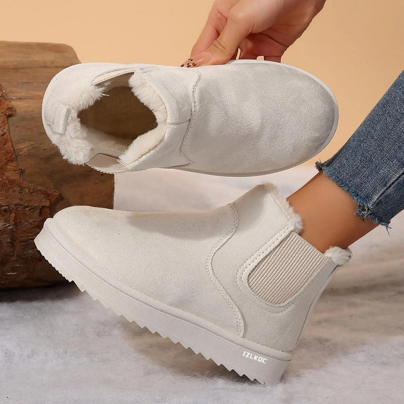 Arlisse Fuzzy Lined Ankle Boot