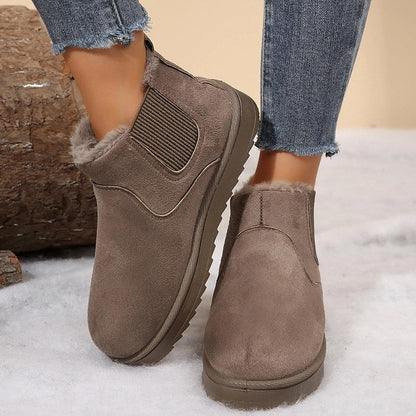 Arlisse Fuzzy Lined Ankle Boot