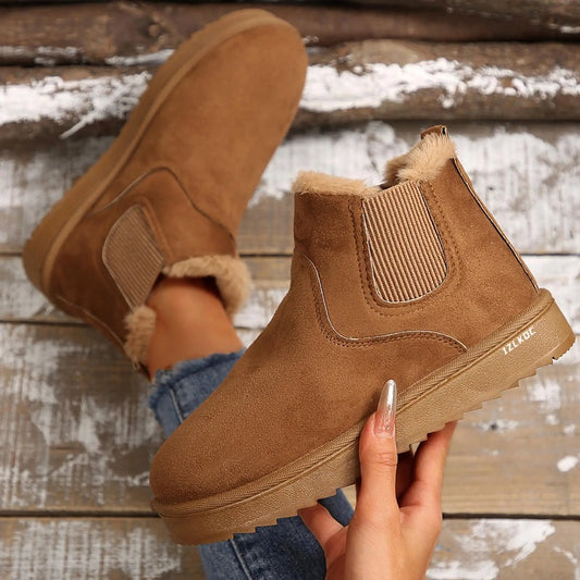 Arlisse Fuzzy Lined Ankle Boot
