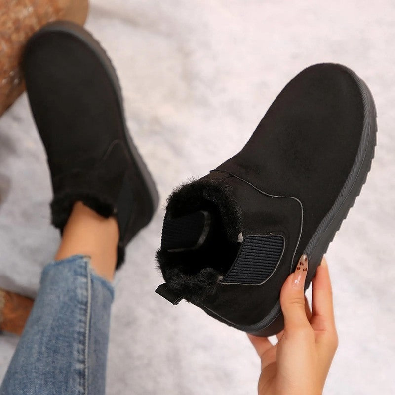 Arlisse Fuzzy Lined Ankle Boot