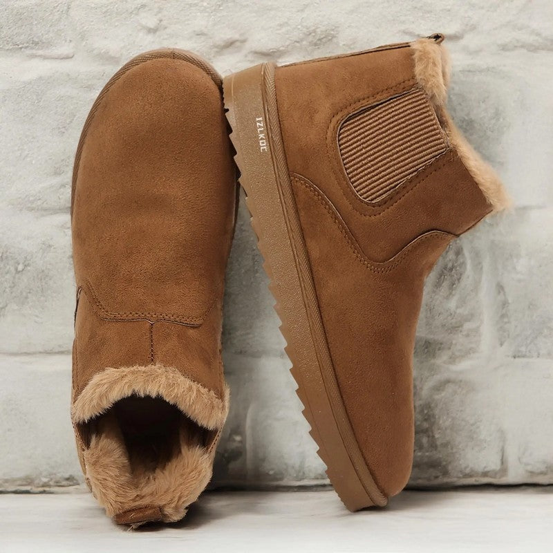 Arlisse Fuzzy Lined Ankle Boot