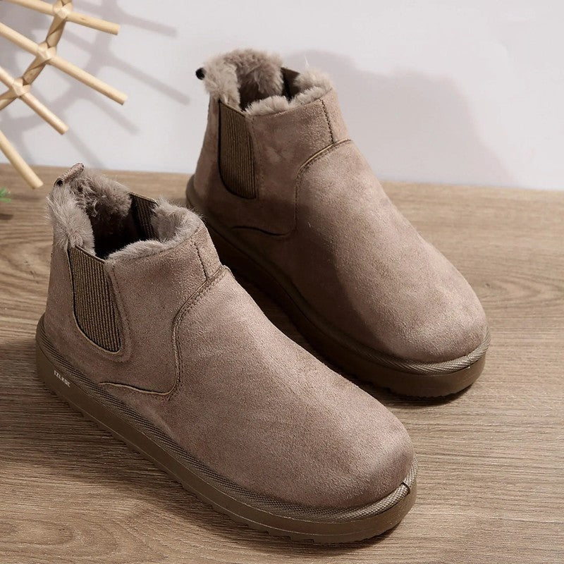 Arlisse Fuzzy Lined Ankle Boot
