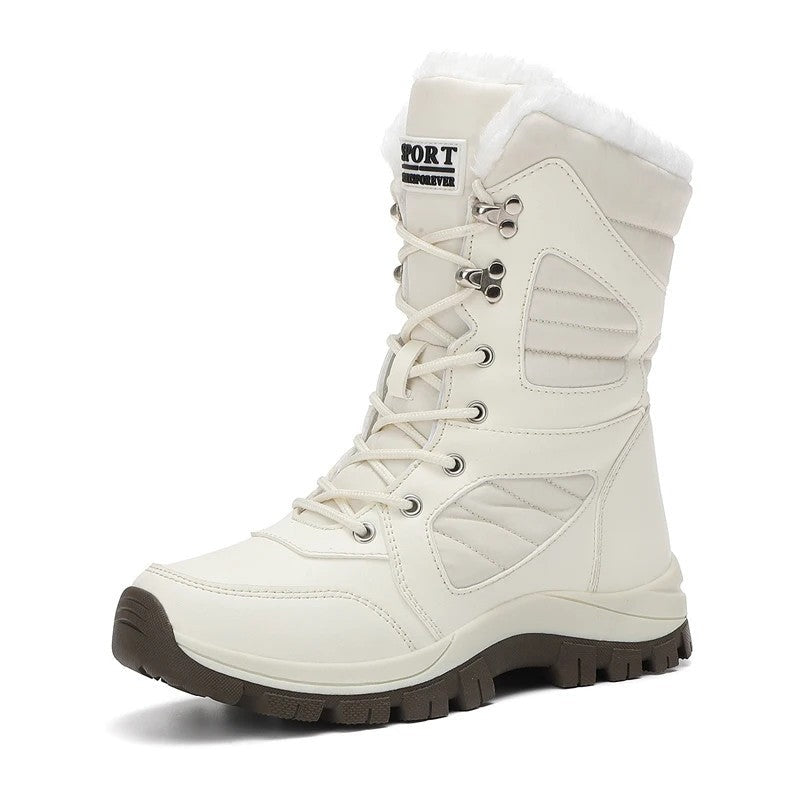 Arvella Quilted Faux Fur Winter Boots