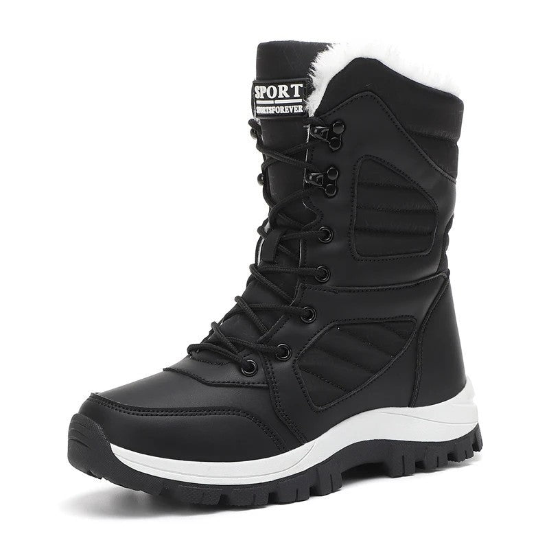 Arvella Quilted Faux Fur Winter Boots