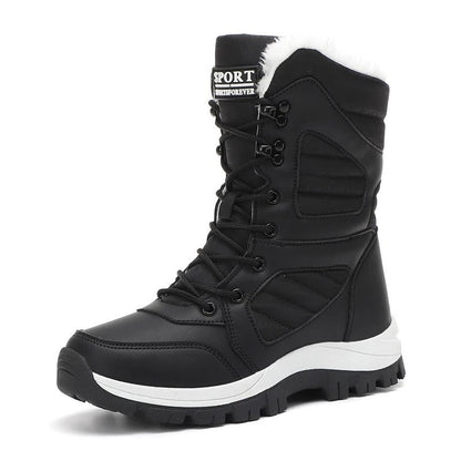 Arvella Quilted Faux Fur Winter Boots