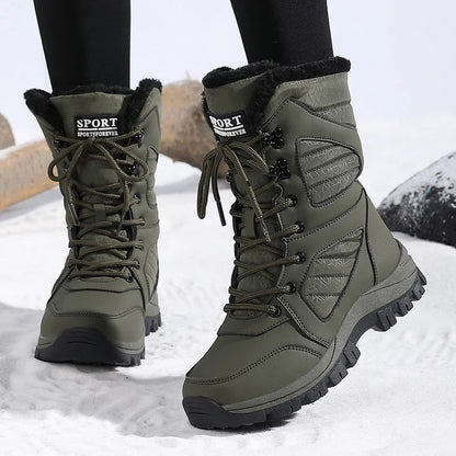 Arvella Quilted Faux Fur Winter Boots