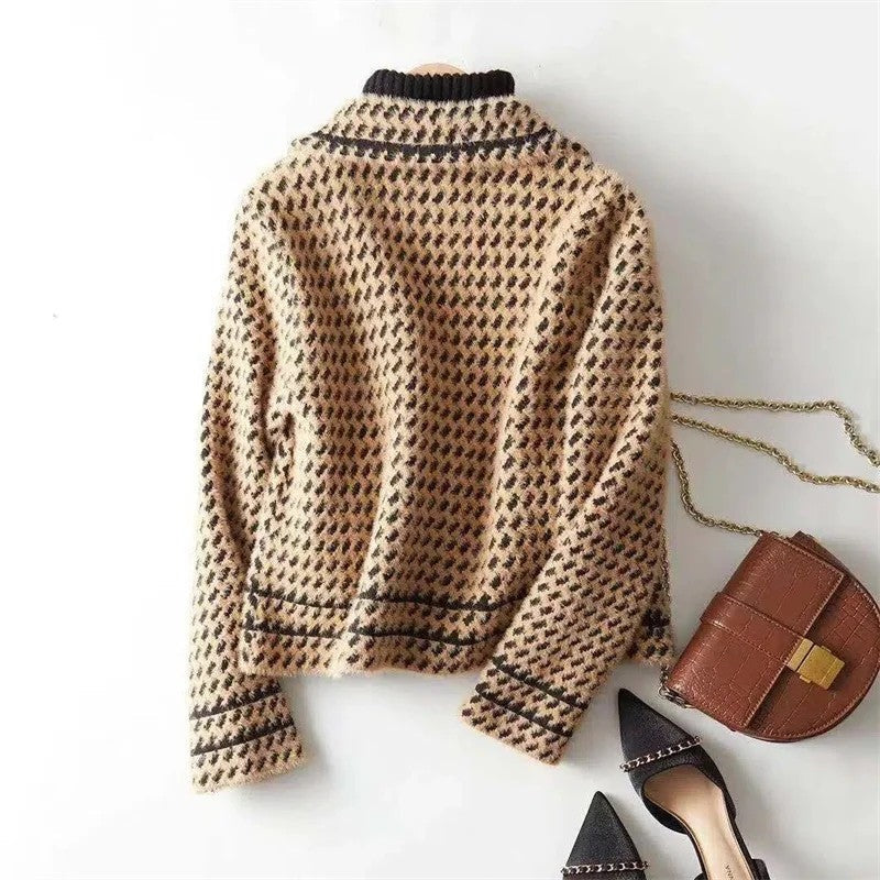 Avinon Cropped Textured Wool Jacket