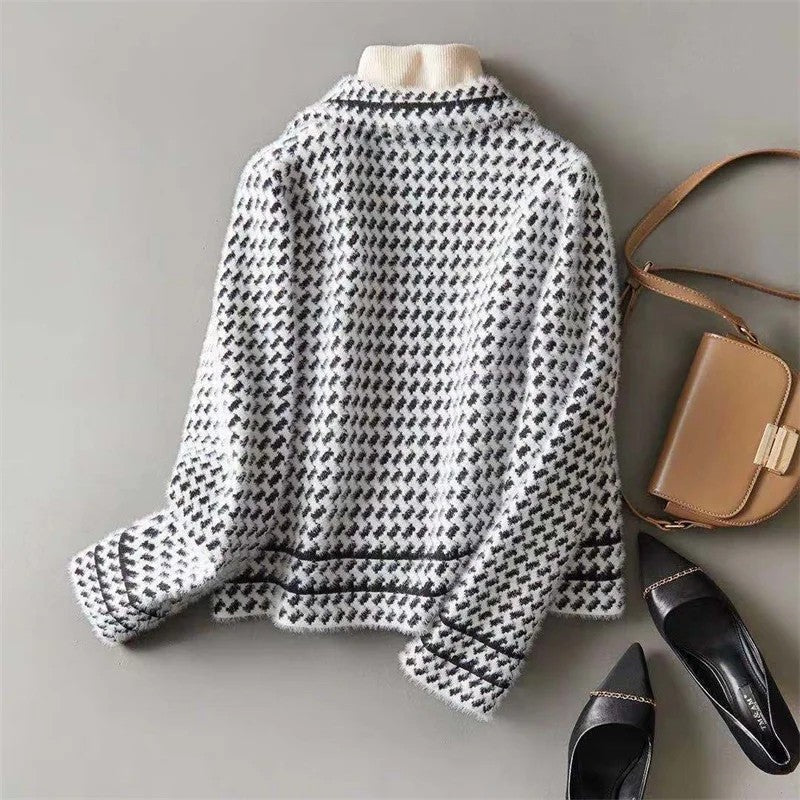 Avinon Cropped Textured Wool Jacket