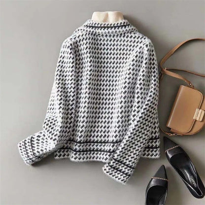 Avinon Cropped Textured Wool Jacket