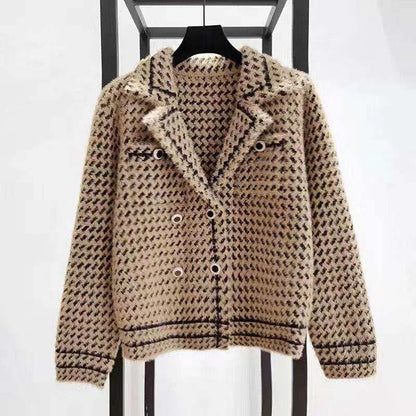 Avinon Cropped Textured Wool Jacket