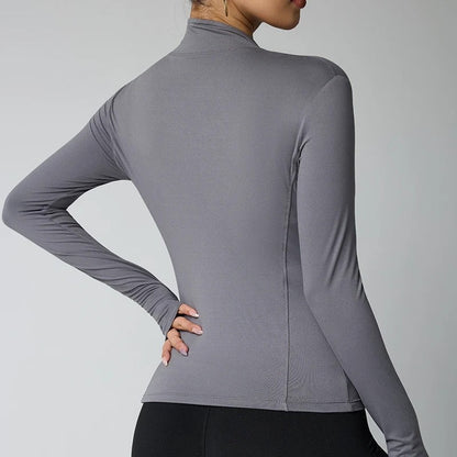 Elonia Fitted Stretch Zip Jacket