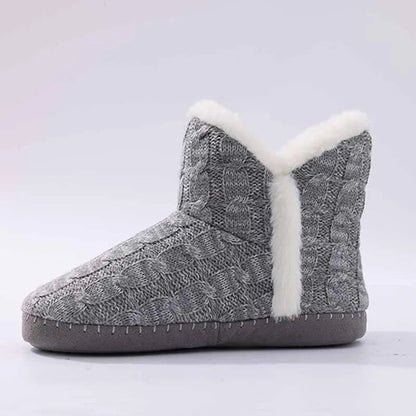 Lunari Cozy Knit Indoor Slipper Boots