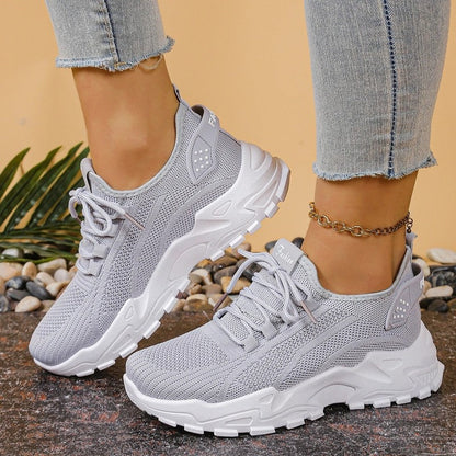 Lunari Knit Chunky Sole Sneakers