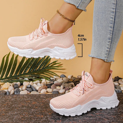 Lunari Knit Chunky Sole Sneakers