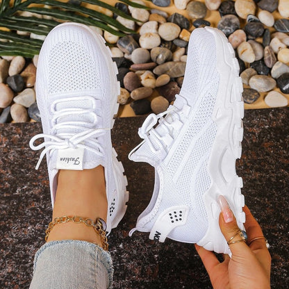 Lunari Knit Chunky Sole Sneakers
