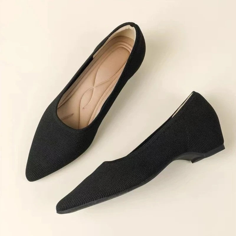 Lunari Knit Low Heel Pumps