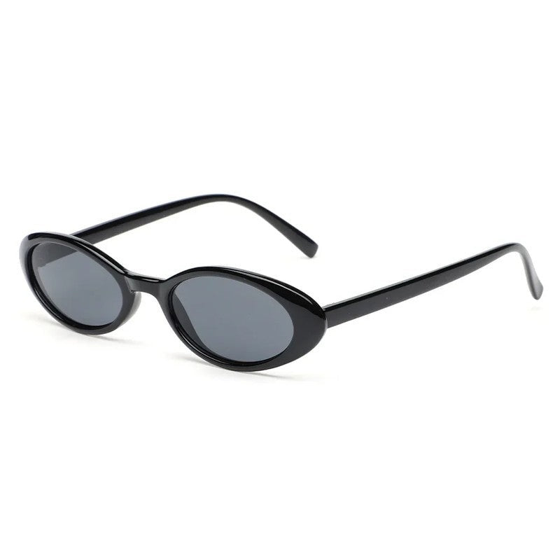 Marais Oval Slim Retro Sunglasses