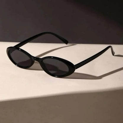 Marais Oval Slim Retro Sunglasses
