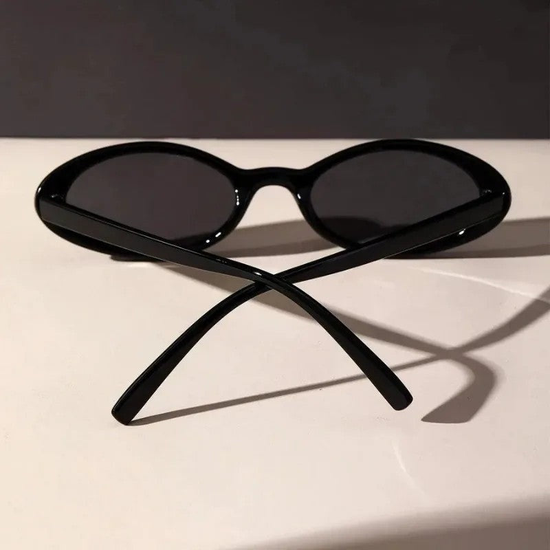 Marais Oval Slim Retro Sunglasses
