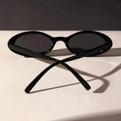 Marais Oval Slim Retro Sunglasses