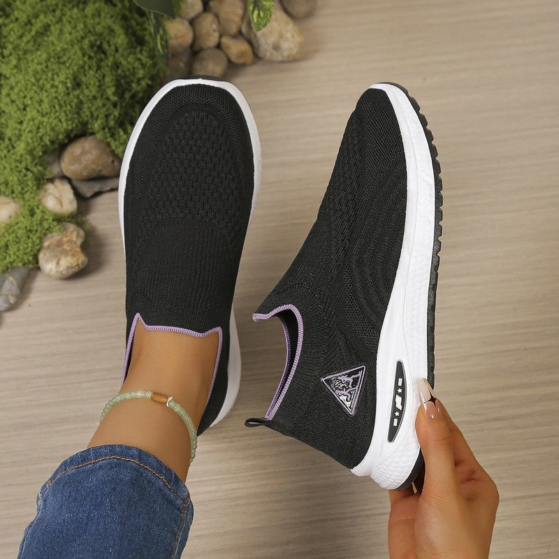 Marisol Knit Slip-On Walking Sneakers