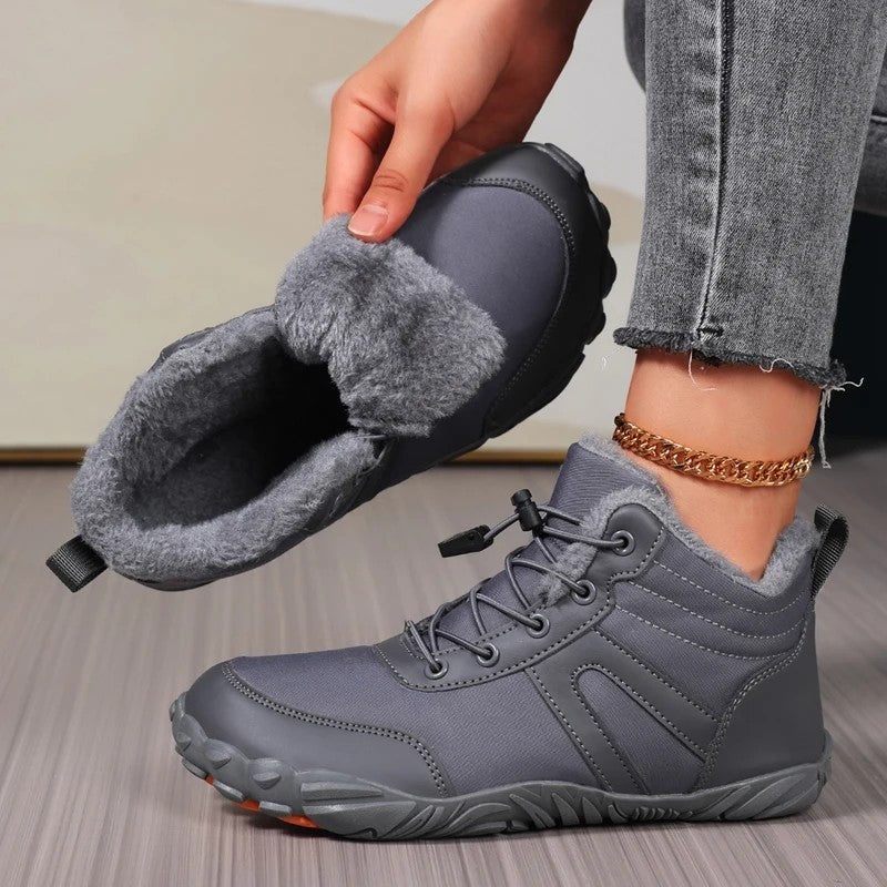 Marvion Fleece Lined Waterproof Ankle Boots