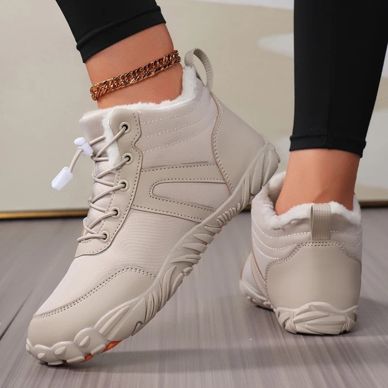 Marvion Fleece Lined Waterproof Ankle Boots