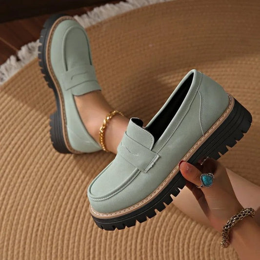 Mirello Chunky Platform Penny Loafers