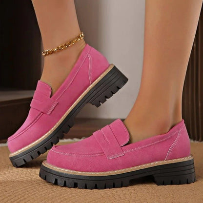 Mirello Chunky Platform Penny Loafers