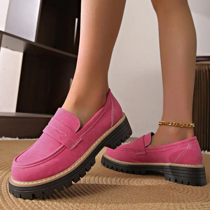 Mirello Chunky Platform Penny Loafers