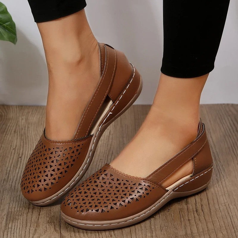 Mirello Cutout Comfort Slip-On Loafers