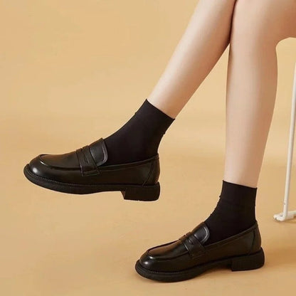 Mirello Polished Penny Loafer Shoes