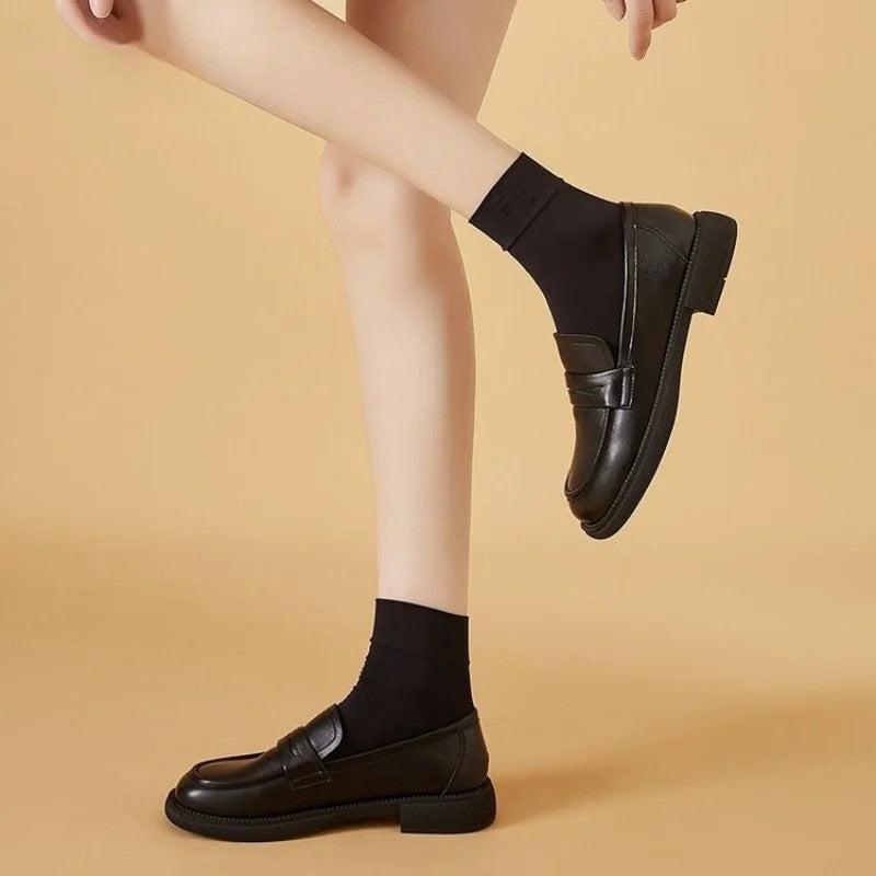 Mirello Polished Penny Loafer Shoes