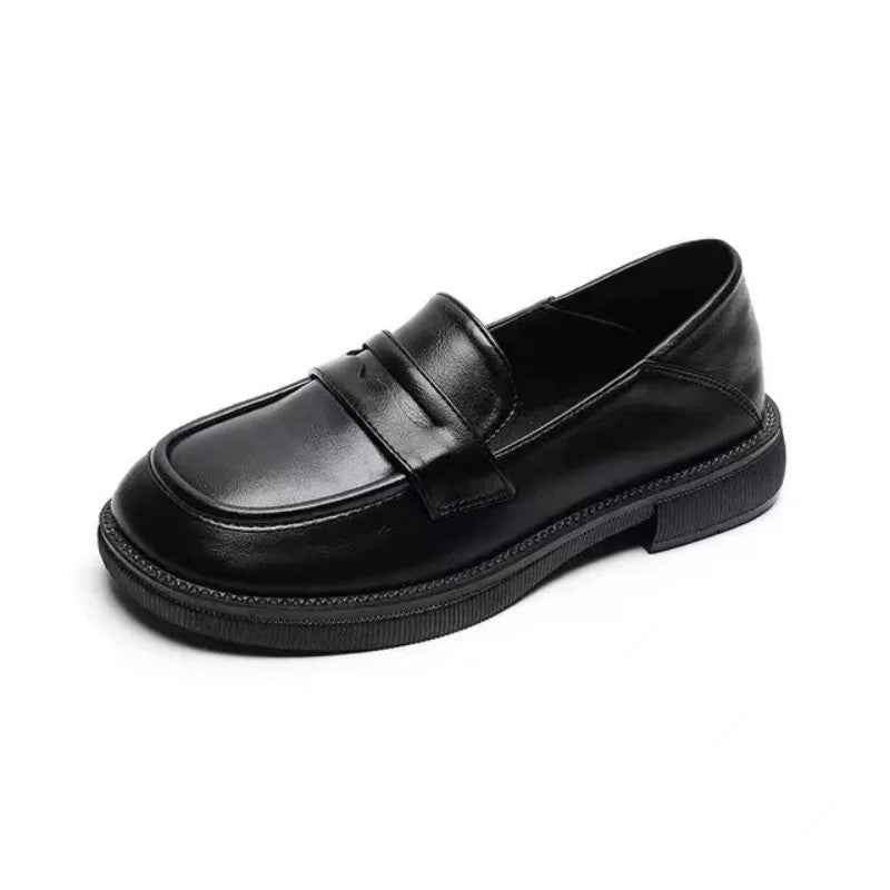 Mirello Polished Penny Loafer Shoes