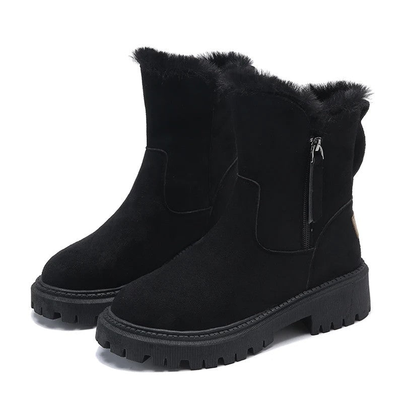 Mirello Shearling Lined Zip Ankle Boots