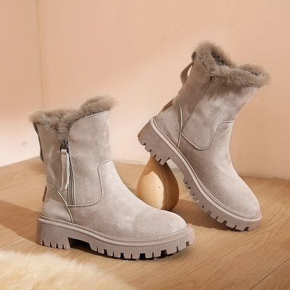 Mirello Shearling Lined Zip Ankle Boots