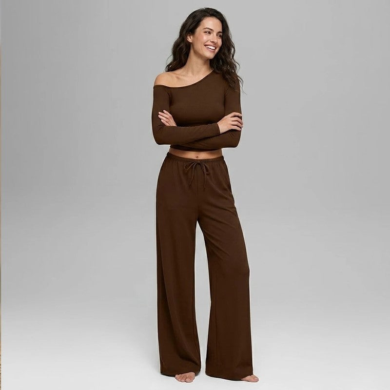 Mirelo Relaxed Wide-Leg Lounge Set