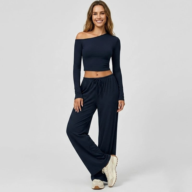 Mirelo Relaxed Wide-Leg Lounge Set