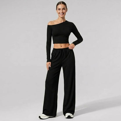 Mirelo Relaxed Wide-Leg Lounge Set