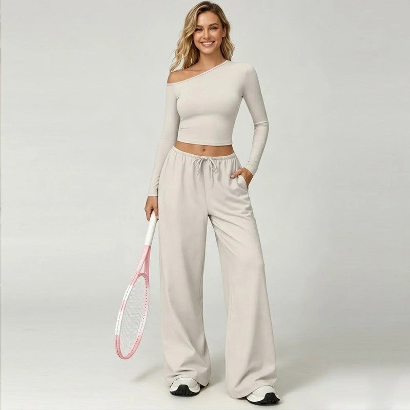 Mirelo Relaxed Wide-Leg Lounge Set