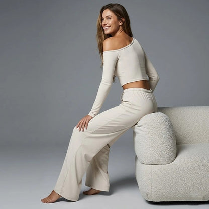 Mirelo Relaxed Wide-Leg Lounge Set