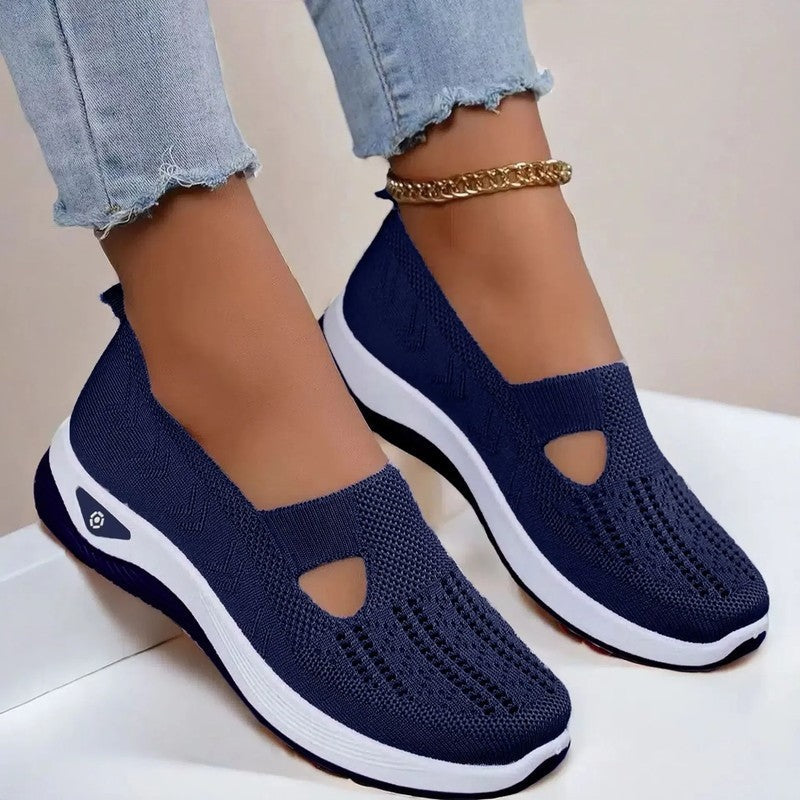 Norelle Knit Slip-On Walking Sneakers