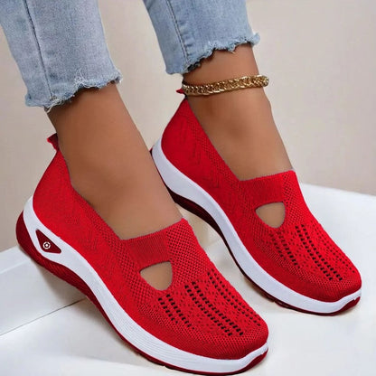 Norelle Knit Slip-On Walking Sneakers