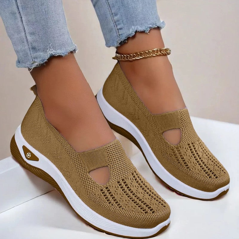 Norelle Knit Slip-On Walking Sneakers