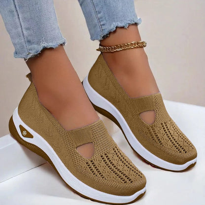 Norelle Knit Slip-On Walking Sneakers
