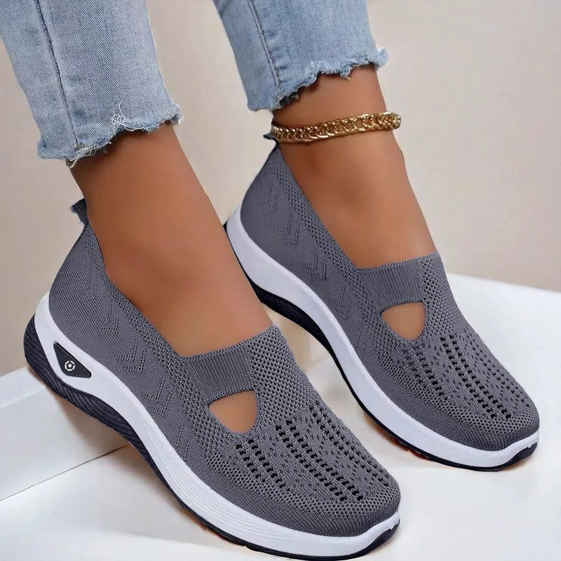 Norelle Knit Slip-On Walking Sneakers