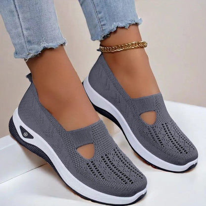 Norelle Knit Slip-On Walking Sneakers