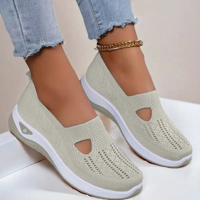 Norelle Knit Slip-On Walking Sneakers